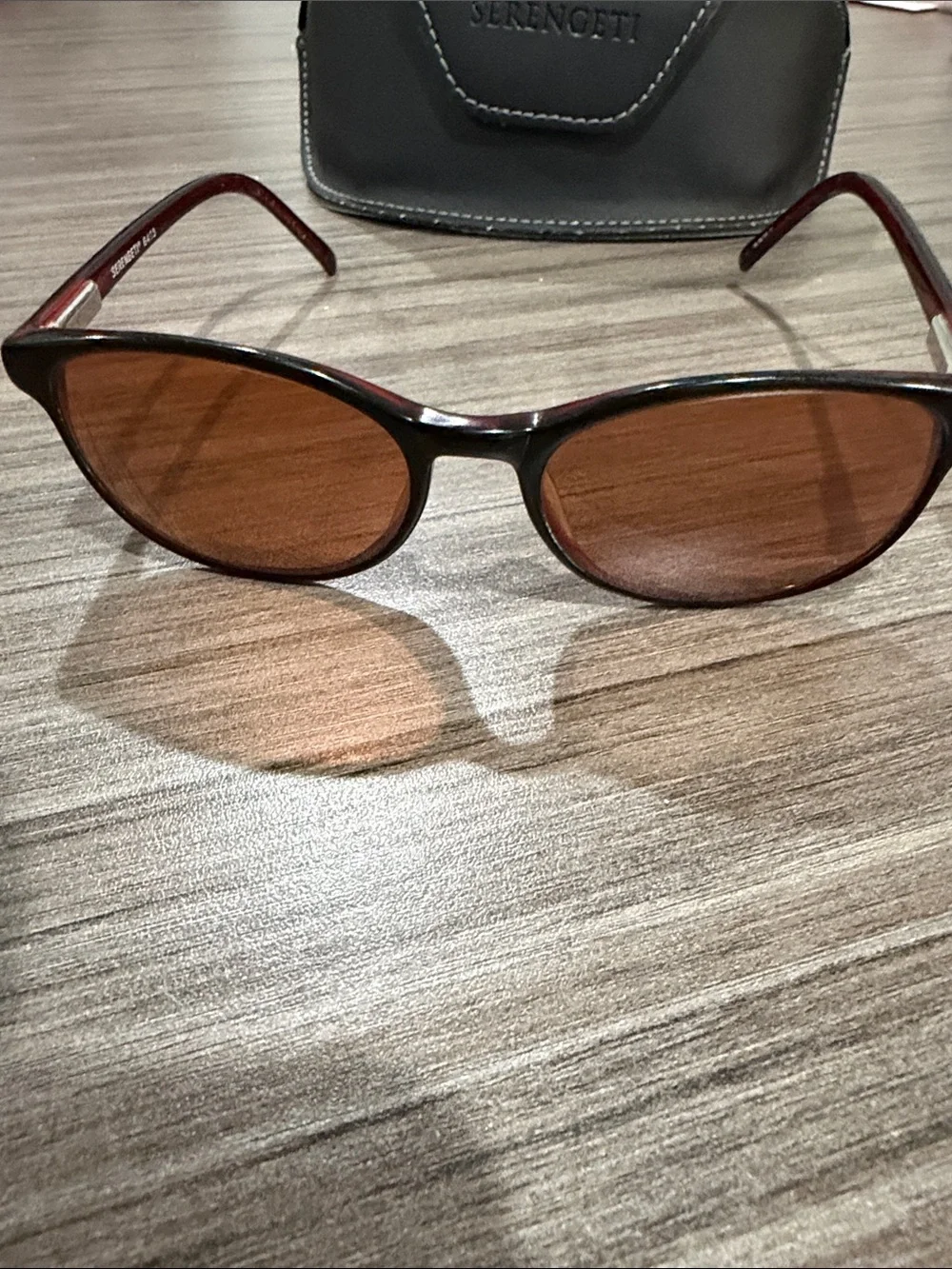 Vintage Serengeti Dark Brown  Lens Sunglasses